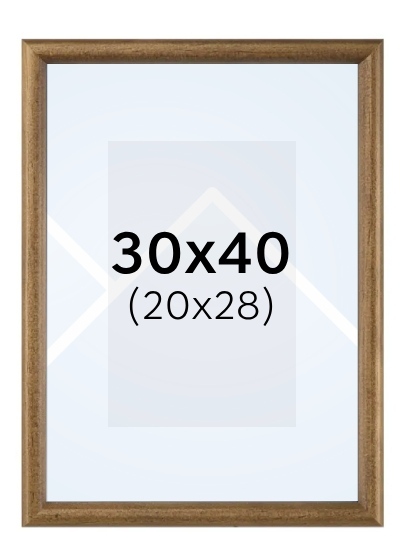 Hama PHOENIX - fotorámik - Hnedá, 20x28, 30x40