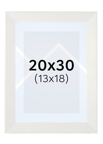 Hama OSLO - fotorámik - Biela, 13x18, 20x30