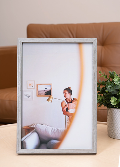 Hama WAVES - fotorámik - Šedá, 13x18, 20x30