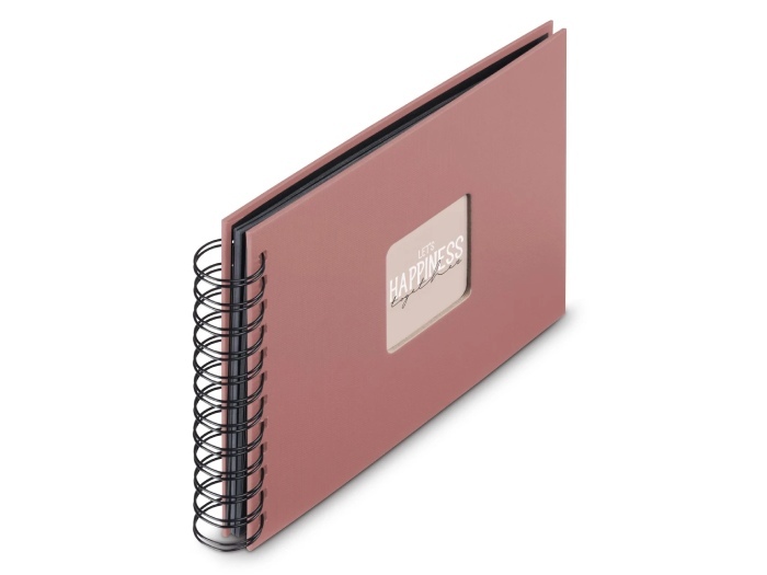 Fotoalbum Hama FINE ART, 50/24x17 -  krúžková väzba, terra