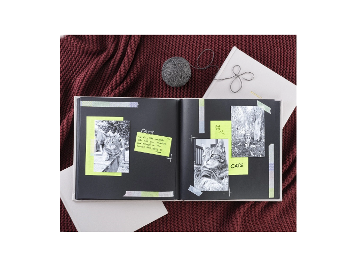 Fotoalbum Hama MEMORIES, 50/25x25 – sivý