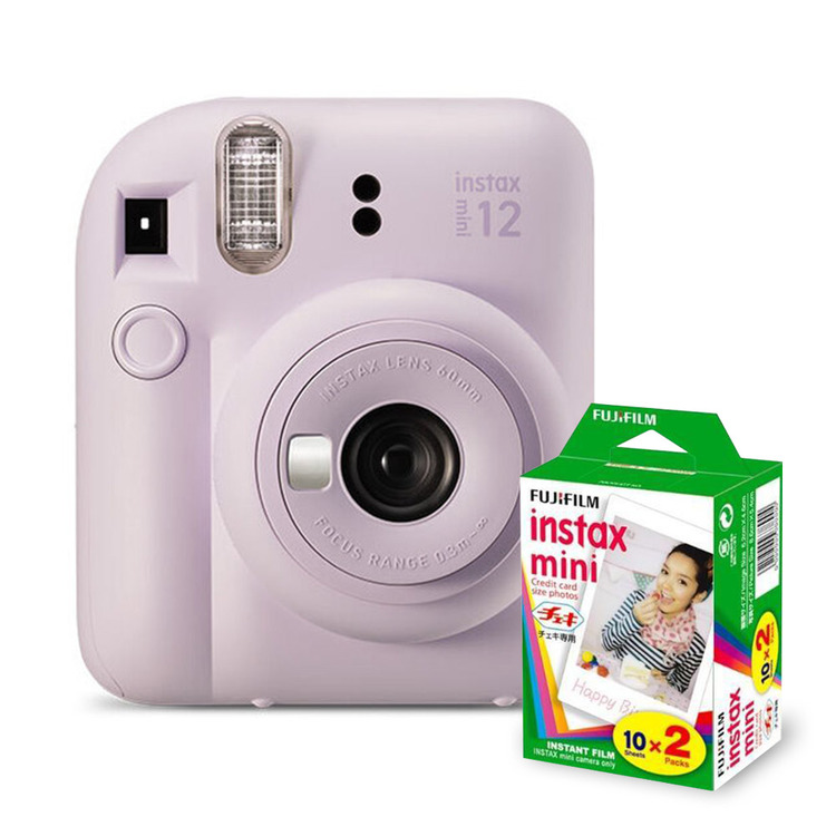 Fujifilm Instax Mini 12 Lilac Purple + Instax Mini film 20ks