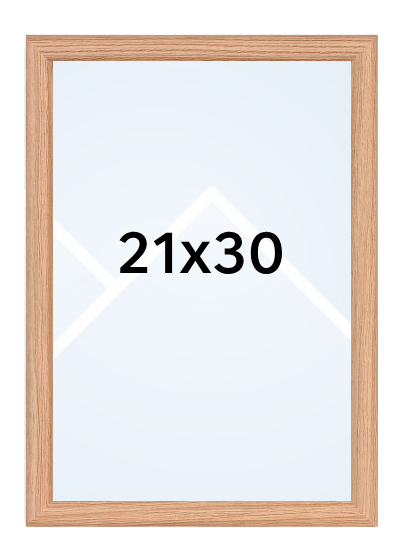 INTERTRADING HAPPY - fotorámik - Prírodná, 21x30