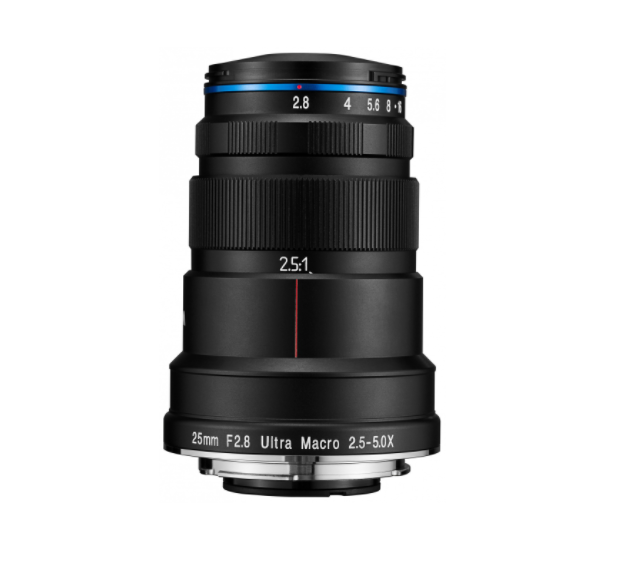 Laowa 25mm f/2.8 2,5-5x Ultra Macro pre Sony E