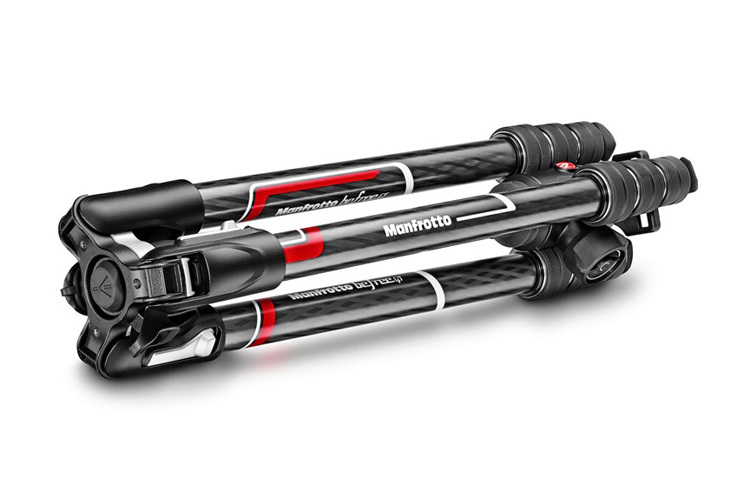 Manfrotto Befree GT Carbon fibre Tripod twist lock MKBFRTC4GT-BH