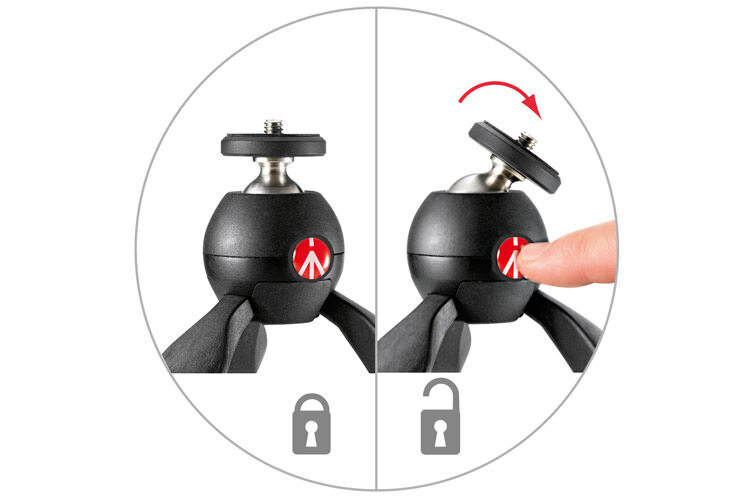 Manfrotto Pixi čierny (MTPIXIMII-B)