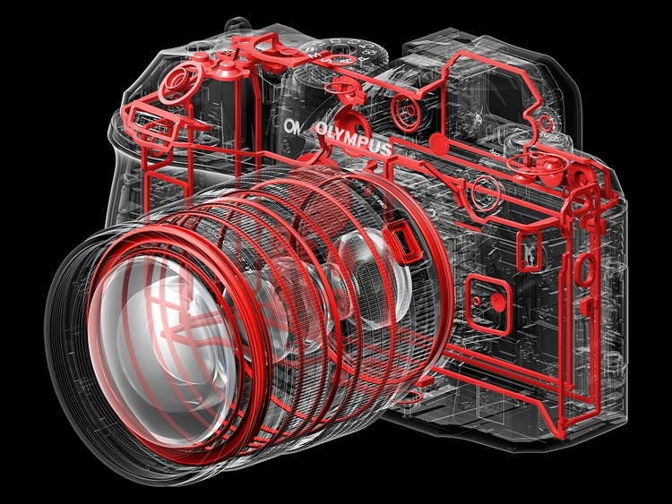 Olympus OM-1 OM System (telo)