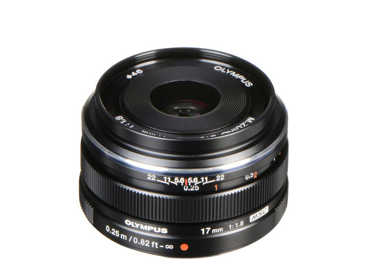 Olympus M.ZUIKO Digital 17mm f/1.8 čierny