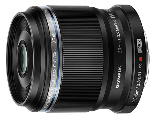 Olympus M.ZUIKO Digital ED 30mm f/3.5 Macro čierny