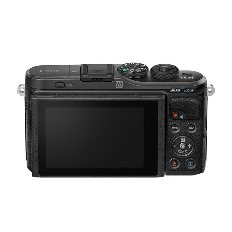 Olympus PEN E-PL10 + 14-42 EZ Pancake čierny
