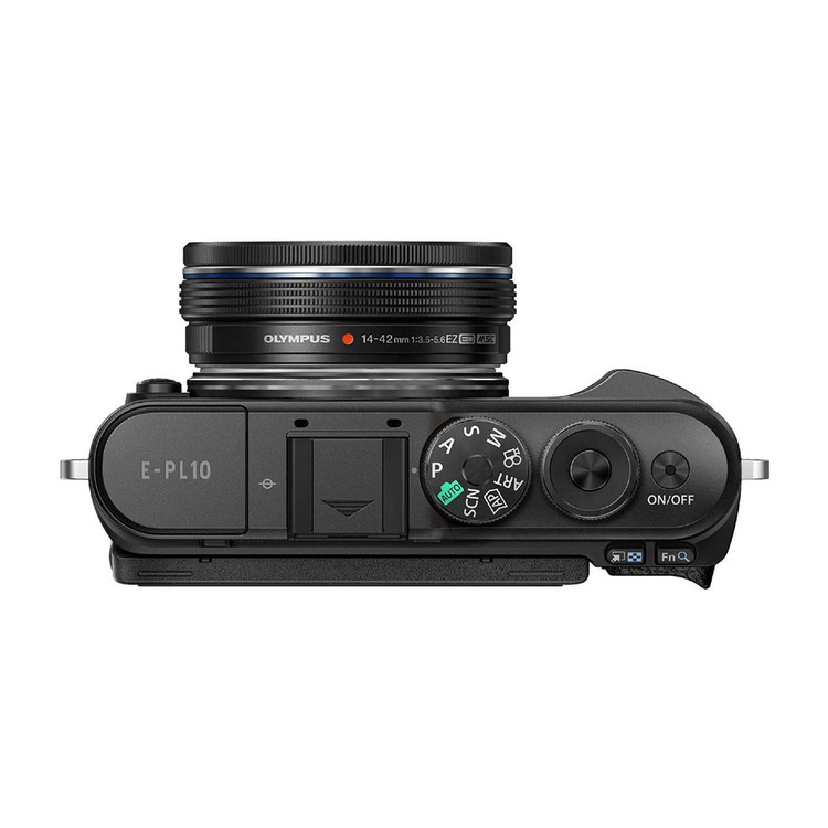 Olympus PEN E-PL10 + 14-42 EZ Pancake čierny