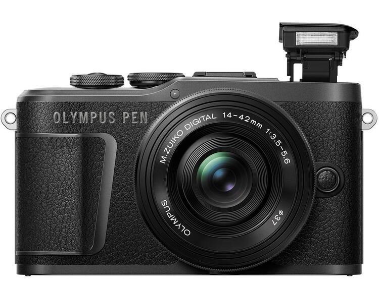 Olympus PEN E-PL10 + 14-42 EZ Pancake čierny