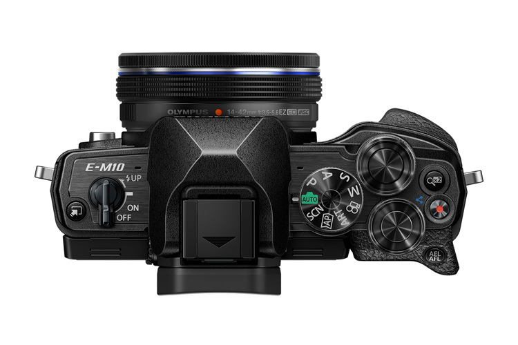 Olympus OM-D E-M10 Mark IV + 14-42mm EZ Pancake čierny