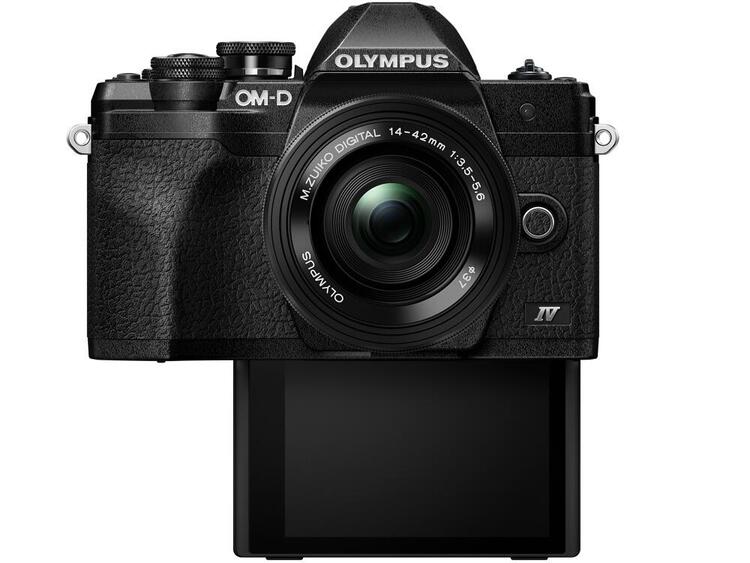 Olympus OM-D E-M10 Mark IV + 14-42mm EZ Pancake čierny