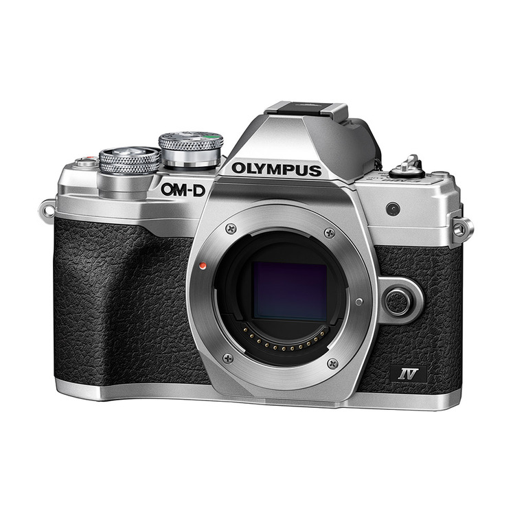 Olympus OM-D E-M10 Mark IV telo strieborné