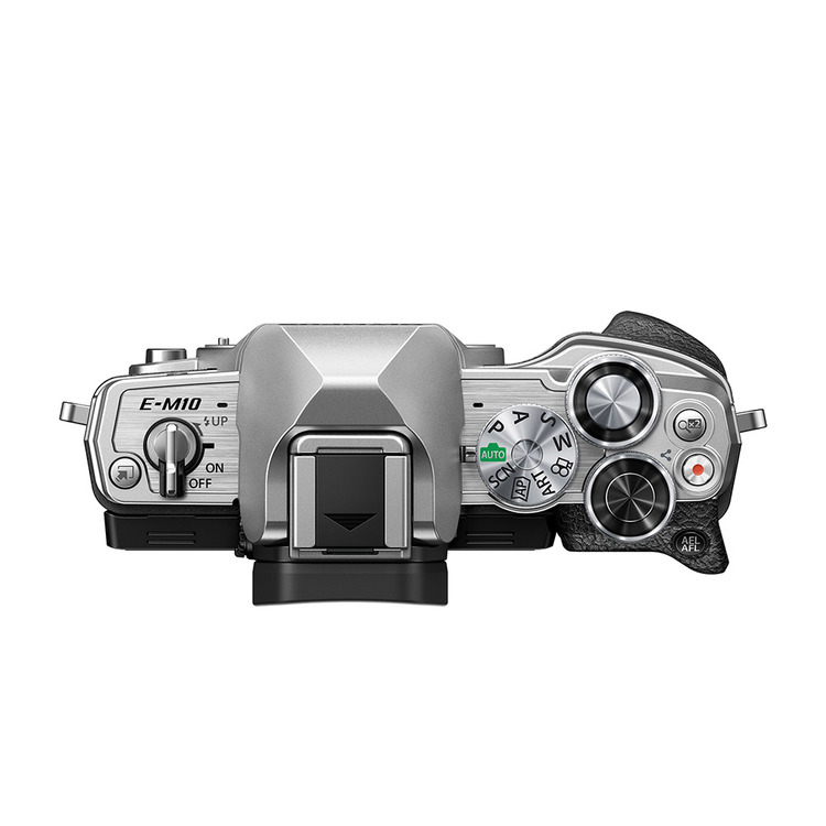 Olympus OM-D E-M10 Mark IV telo strieborné