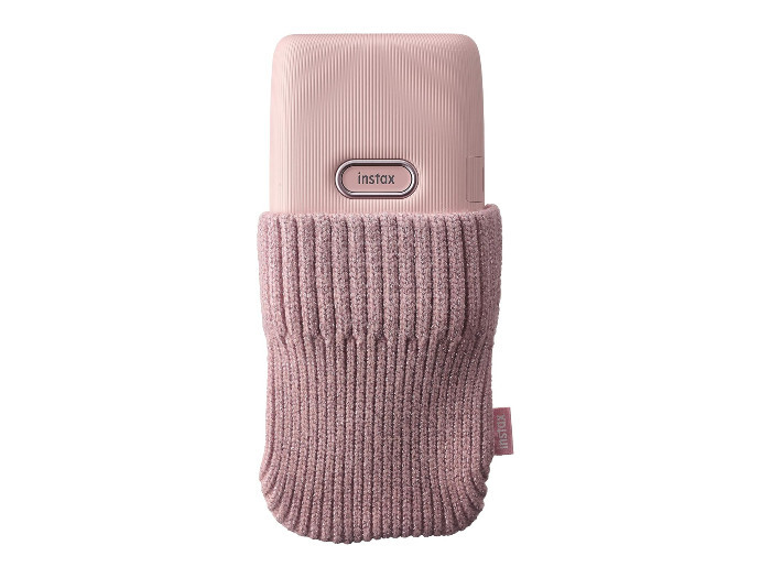 FujiFilm instax mini Link™  Sock Case Soft Pink puzdro pre Instax™ Mini Link Pink Sock Case puzdro nk Pink