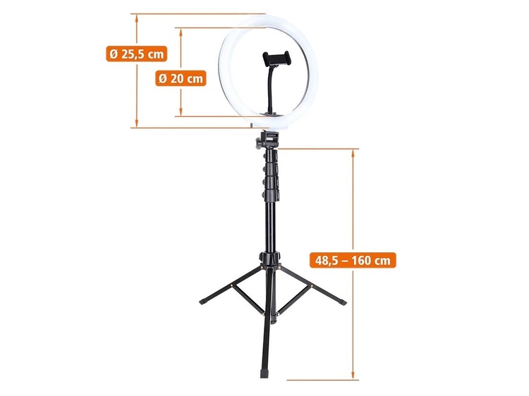 Rollei Lumis Comfort Ring Light Bi-Color - kruhové LED svetlo