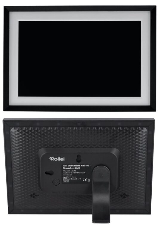 Rollei Smart Frame WiFi 104 - digitálny fotorámik - Čierna, 21,7 x 13,5