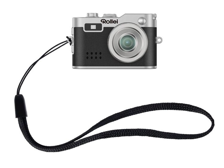 Rollei Mini Digitalkamera čierna - kľúčenka a fotoaparát