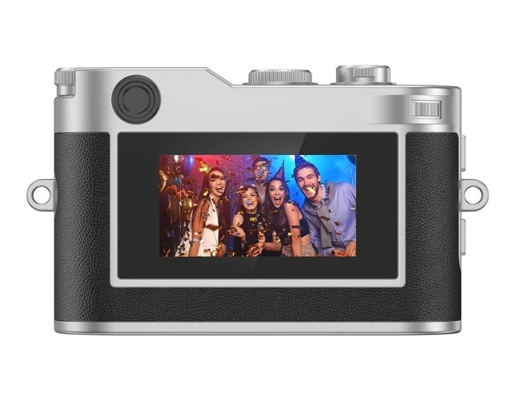 Rollei Mini Digitalkamera čierna - kľúčenka a fotoaparát