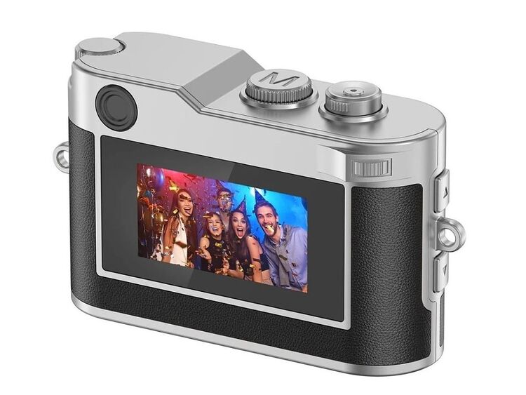 Rollei Mini Digitalkamera čierna - kľúčenka a fotoaparát