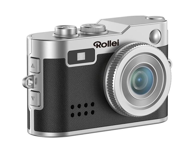Rollei Mini Digitalkamera čierna - kľúčenka a fotoaparát