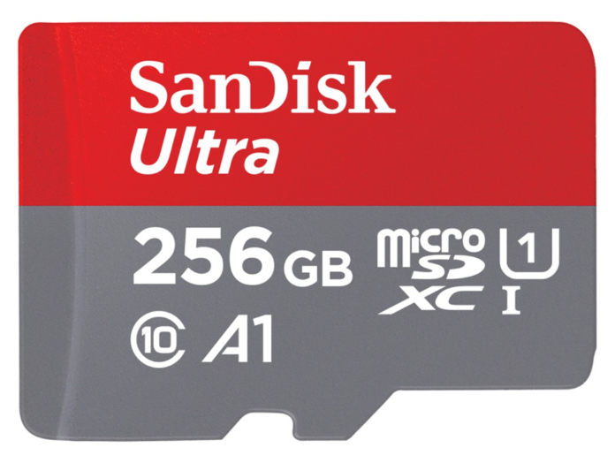 SanDisk Ultra microSDXC 256GB 120MB/s A1 Class 10 UHS-I  s adaptérom