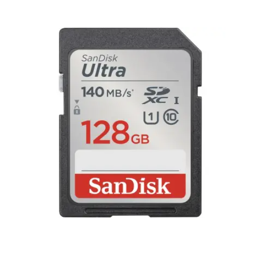 SanDisk Ultra SDXC 128GB 140mb/s Class 10 UHS-I