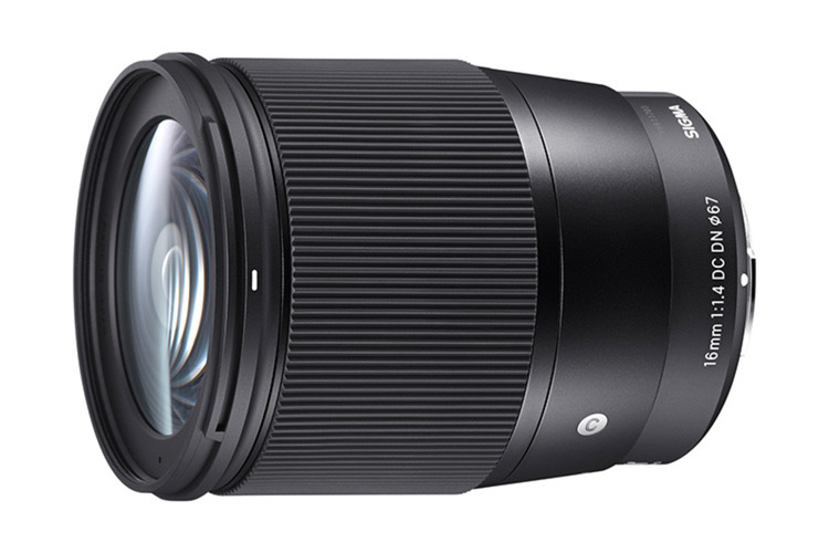 Sigma 16mm f/1.4 DC DN Contemporary pre FujiFilm X