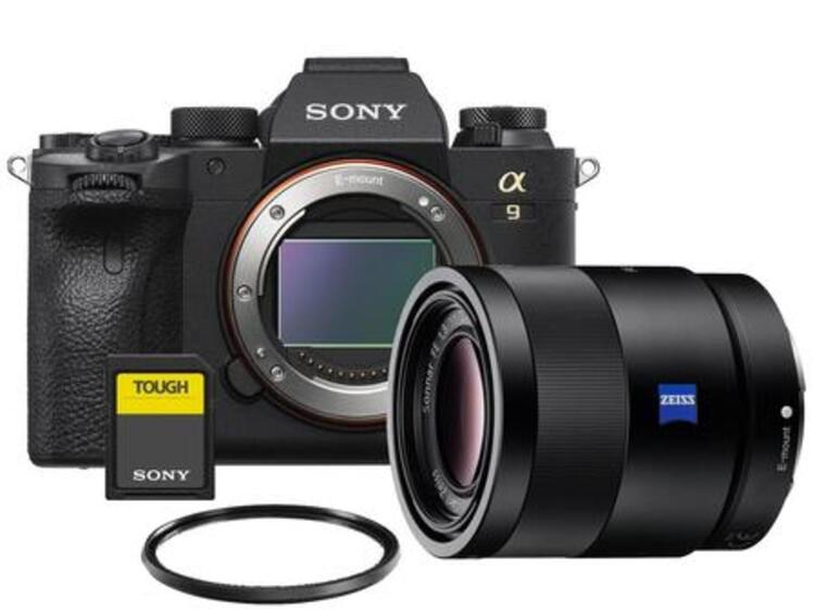 Sony Alpha A9 II + Zeiss Sonnar T* FE 55mm f/1.8 ZA + UV filter + 128GB karta