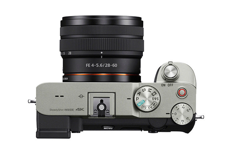 Sony Alpha A7C + FE 28-60mm f/4-5.6 strieborný