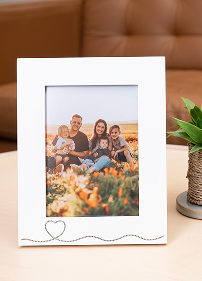 Mascagni A1550 ONE HEART CHAIN - fotorámik - Biela, 13x18, 13x18