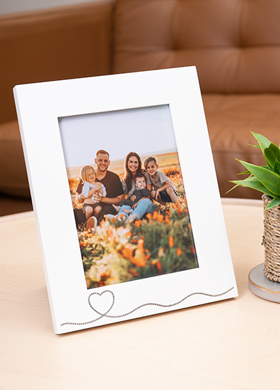 Mascagni A1550 ONE HEART CHAIN - fotorámik - Biela, 13x18, 13x18