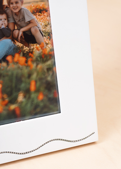 Mascagni A1550 ONE HEART CHAIN - fotorámik - Biela, 13x18, 13x18