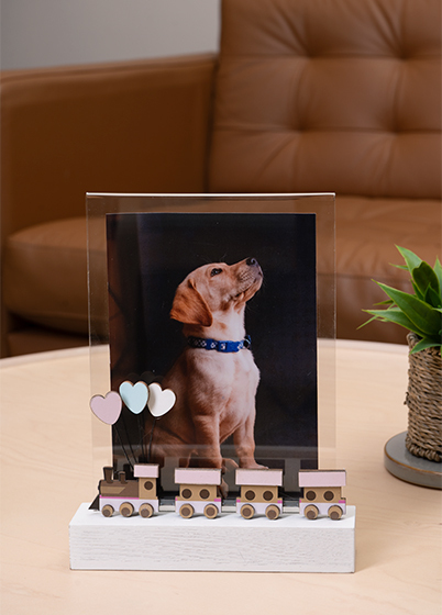 Mascagni TRAIN A1134 - fotorámik - Béžová, 13x18, 13x18