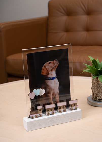 Mascagni TRAIN A1134 - fotorámik - Béžová, 13x18, 13x18