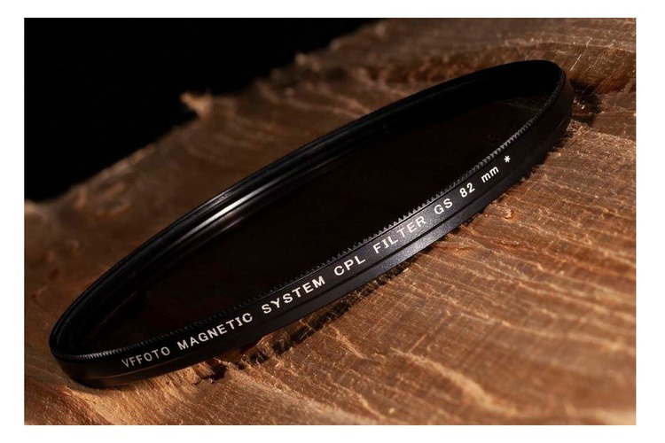 VFFOTO cirkulárny polarizačný magnetický filter GS 82mm