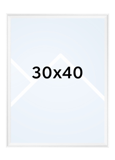 Walther SILHOUETTE - fotorámik  - Biela, 30x40