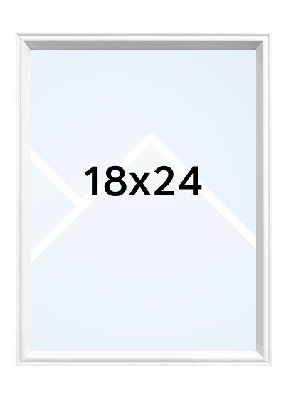 Walther SILHOUETTE - fotorámik  - Biela, 18x24