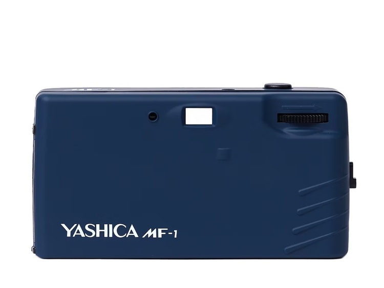 YASHICA MF-1 Snapshot Art Prussian Blue + film