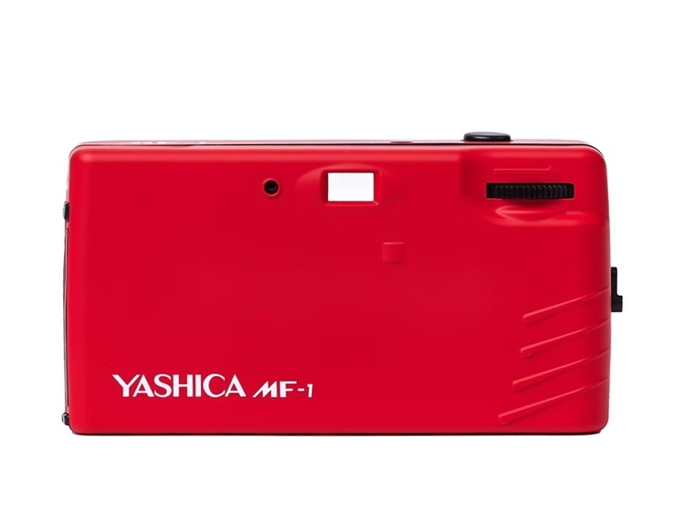 YASHICA MF-1 Snapshot Art  Red + film
