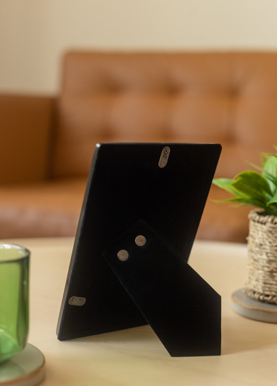 ZEP Black Metal II - fotorámik - Čierna, 10x15