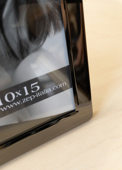 ZEP Black Metal II - fotorámik - Čierna, 10x15