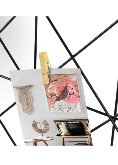 ZEP CHOLET - fotogaléria 55x75 cm - Čierna, Univerzálna