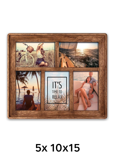 ZEP- Mosel 5x10x15 - Hnedá, 10x15 x5