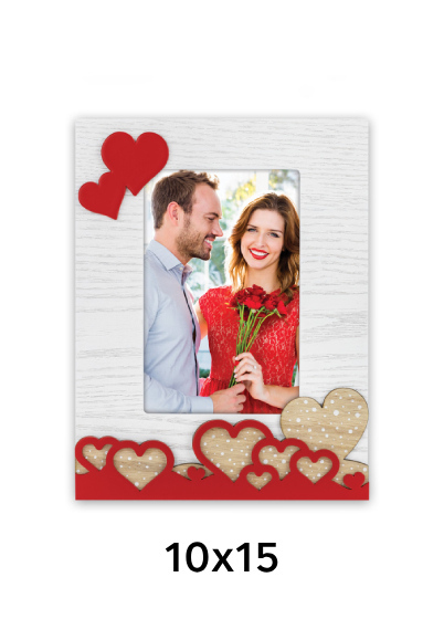 ZEP LAILA - fotorámik - Biela, 10x15