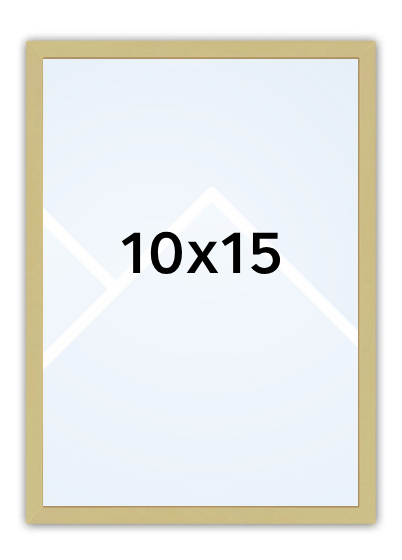 ZEP John - fotorámik - Zlatá, 10x15, 10x15