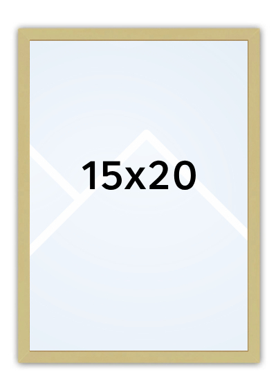 ZEP John - fotorámik - Zlatá, 15x20, 15x20