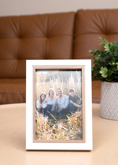 ZEP AYAS - fotorámik - Biela, 10x15